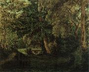 Eugene Delacroix George Sand-s Garden at Nohant oil painting artist